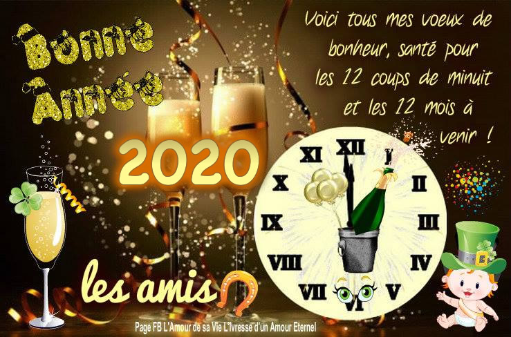 Bonne et heureuse année 2020!